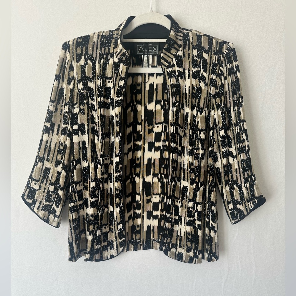 Alex Evenings Petite Dressy Cardigan – Women’s Size Medium